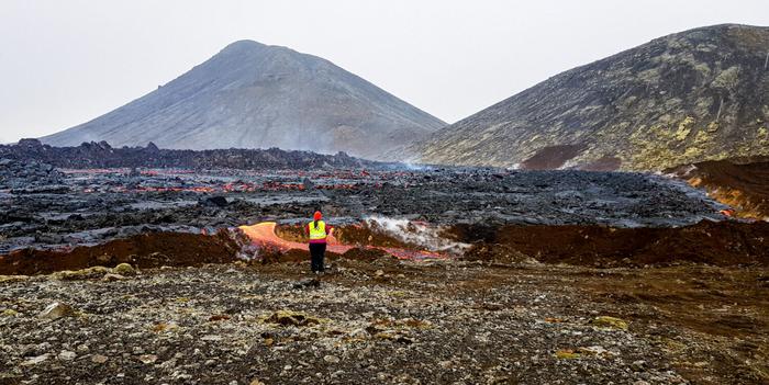 The Fagradalsfjall volcano