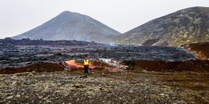 The Fagradalsfjall volcano