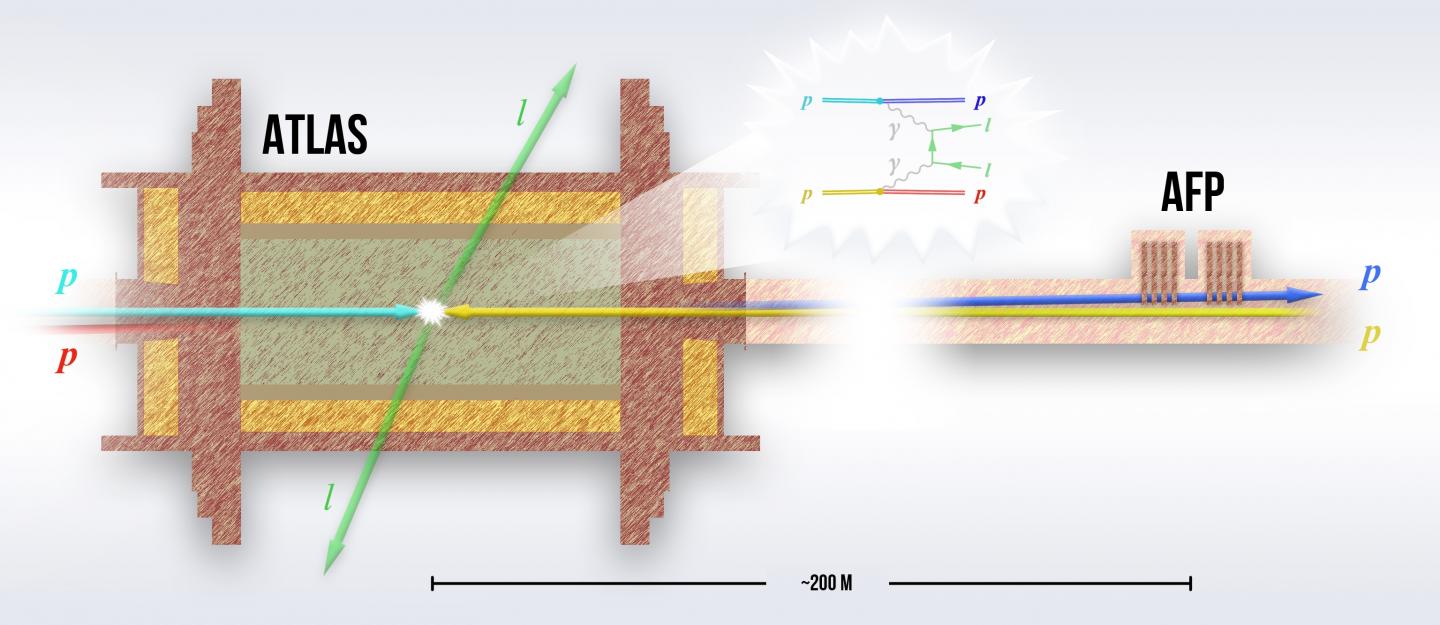 AFP detector at LHC