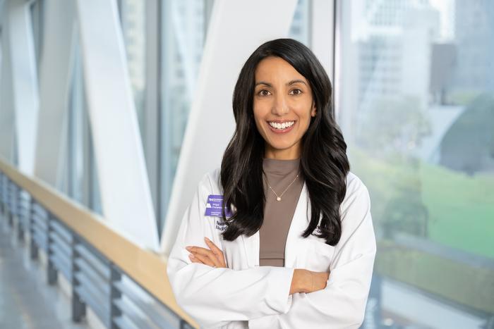 Study lead author Dr. Priya Freaney