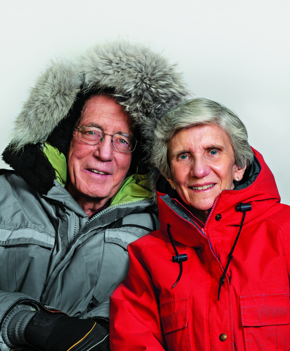 Lonnie Thompson and Ellen Mosley-Thompson