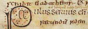 Epistles of St Paul, close up