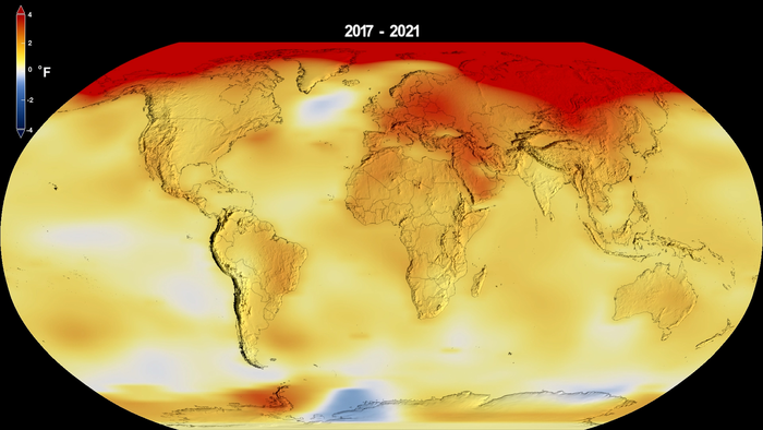 2021 Tied for 6th Warmest Year in Continued Trend, NASA Analysis Shows