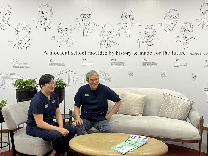 Dr Huang Zhongwei and Prof Yong Eu Leong