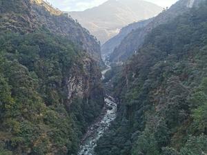 Upstream, Koshi River, Nepal
