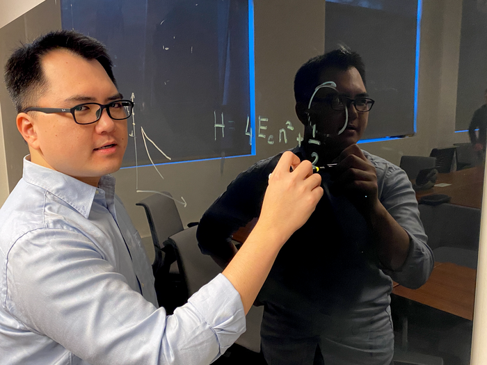 Project Scientist Long B. Nguyen at Berkeley Lab’s Advanced Quantum Testbed. Nguyen is the lead paper author.