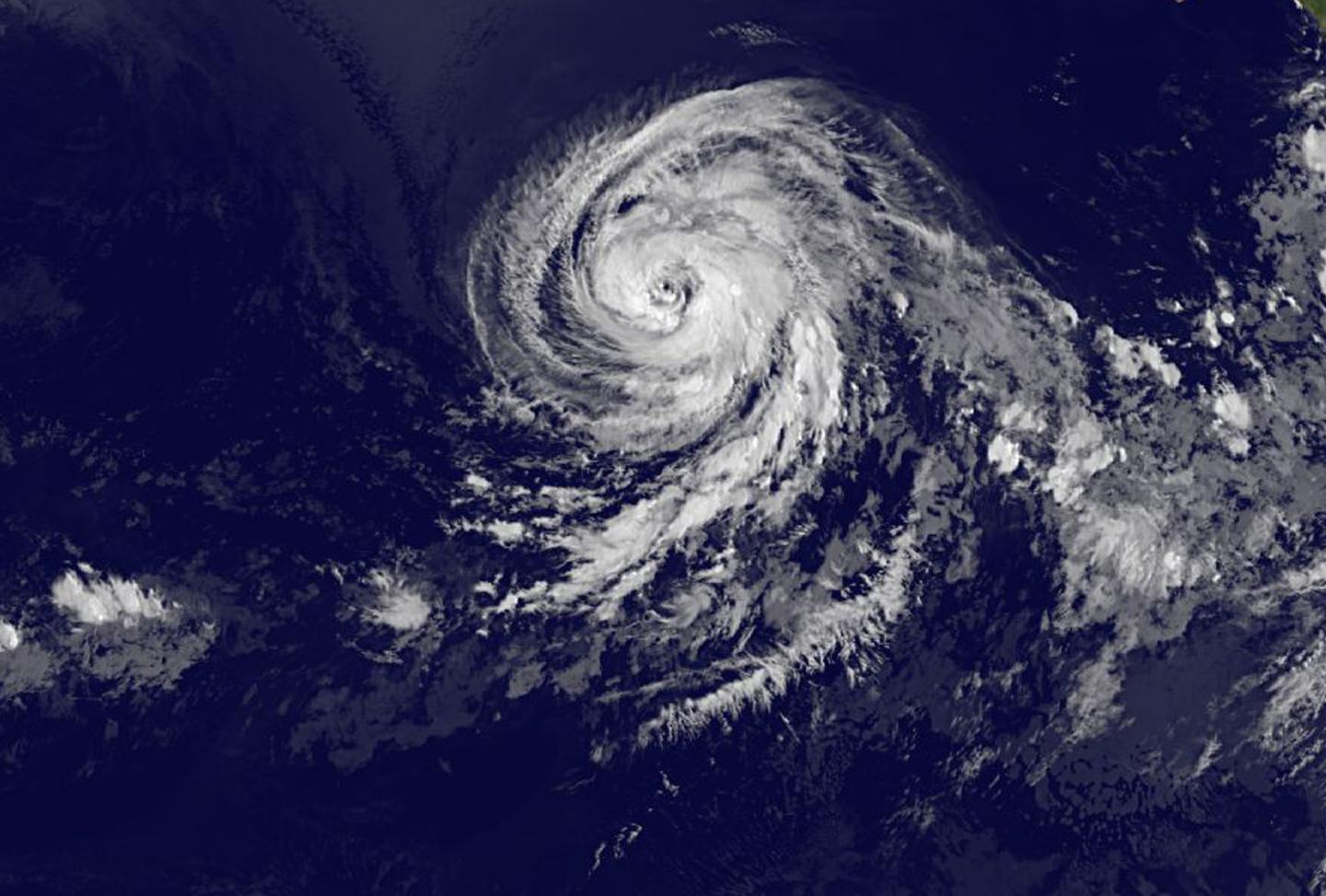 GOES-West Image of Celia