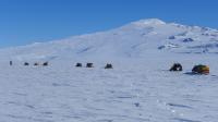 Scientists Traverse 1,000 km on the Ross Ice Shelf