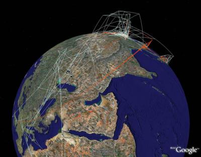 Google Earth Supermap of Avian Flu