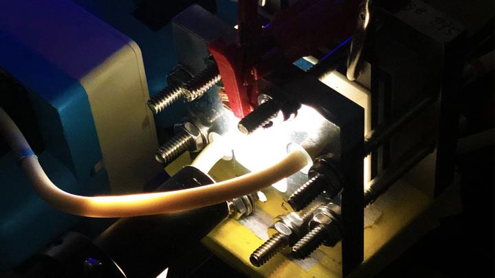 Experimental Solar Device in the Lab