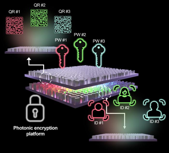 Schematic of a modular diffractive neural network–based photonic encryption metahologram