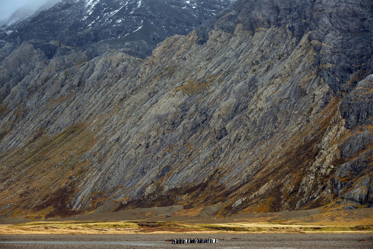 The Rallier du Baty peninsula, Kerguelen Islands.