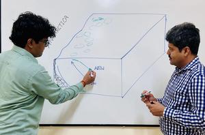 Researchers in the study