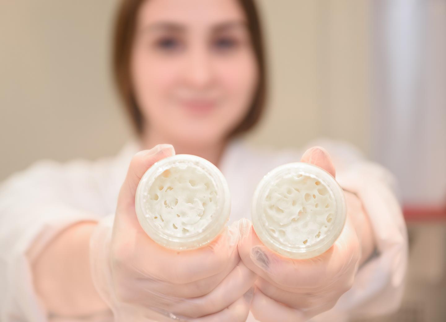 Sublimated Yogurt
