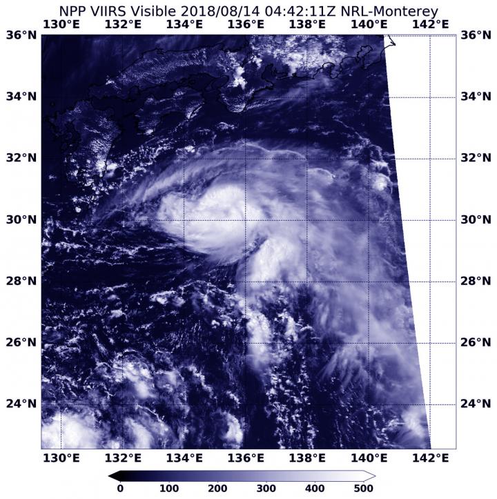 Suomi NPP Image of Leepi