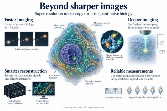 Towards faster, deeper and more reliable nanoscale imaging