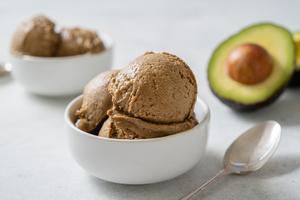 Avocado Banana Dairy-free Ice Cream Recipe