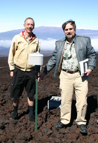 UH Scientists Inspect Atmospheric Pressure Sensors