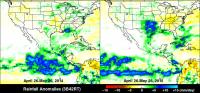 Rainfall Totals in May 2014 vs. May 2015