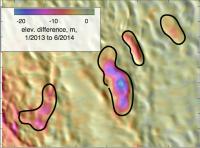 Subglacial Lakes Map