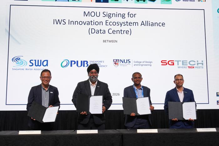 STDCT–PUB–SGTech–Singapore Water Association MOU signing