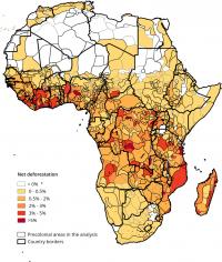 Deforestation within Precolonial and National Boundaries