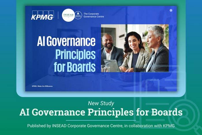 INSEAD and KPMG launch global AI Board Governance Principles as AI reshapes board oversight