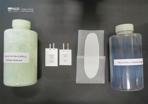 NUS CDE researchers develop safer all-solid-state sodium battery with low-cost 2D material