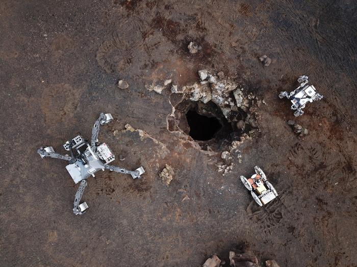 European researchers present an innovative mission concept in the hidden caves of the moon
