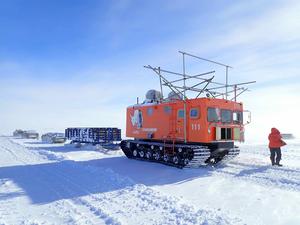 A specialized tracked transport vehicle