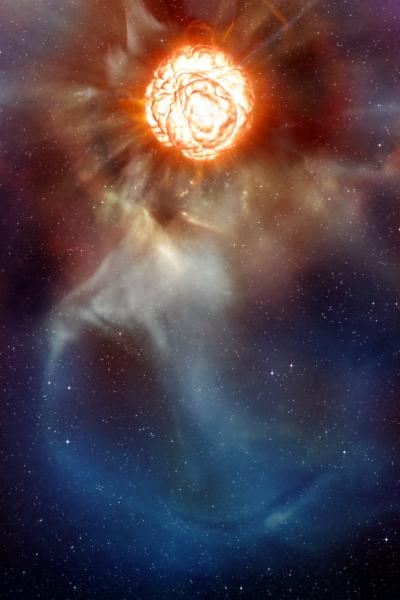 A Plume on Betelgeuse (Artist's Impression)