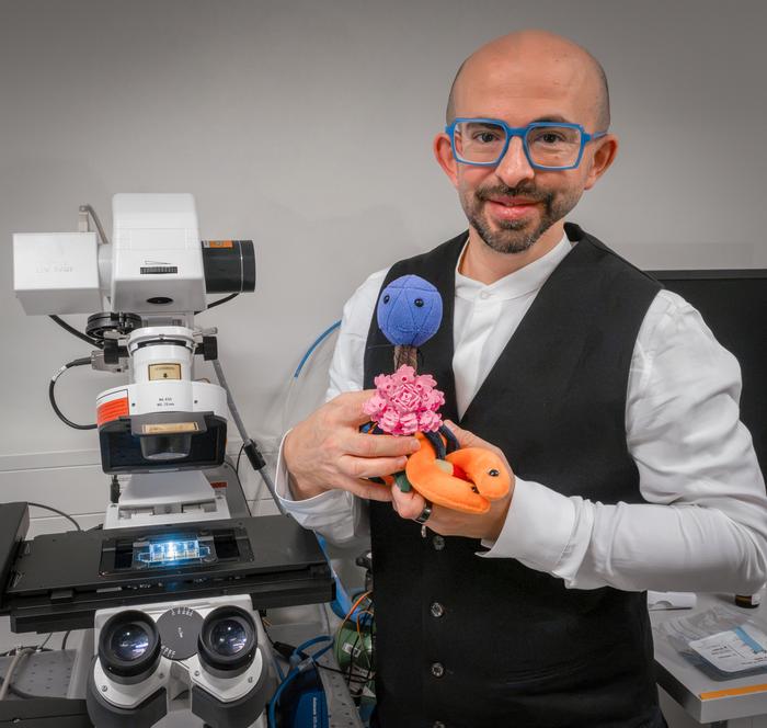 Gabriel with gizmo