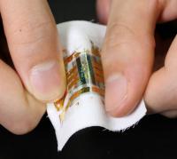 Thermally Stable, Highly Efficient and Ultraflexible Solar-Cell Adhered on Textile