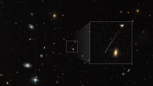 RUNAWAY BLACK HOLE NEAR RCP28