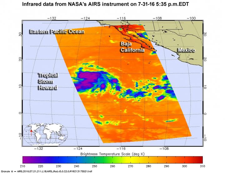 Infrared Data on Howard