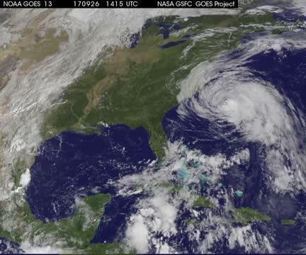 GOES-East video of Maria