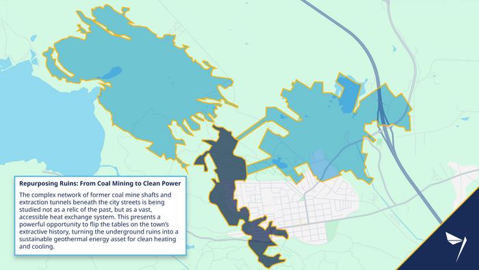 Cumberland mine system map