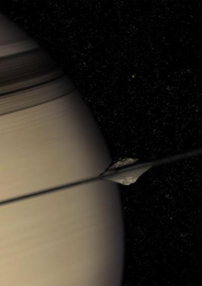 Saturn's Smallest Moons Grew Gradually (2 of 2)