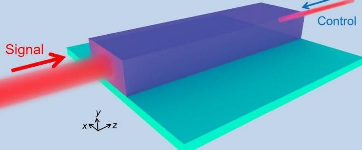 Asymmetrical Metawaveguide