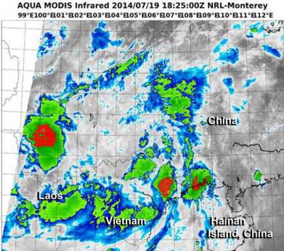 VIIRS Image of Rammasun