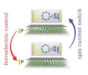 Characteristics of the graphene/In2Se3 heterostructure transport device that shows the spin chirality switch