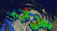 TRMM Flyby of Tropical Cyclone Peta in the South Indian Ocean.