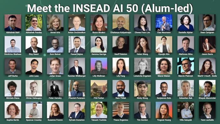 Meet INSEAD AI50 - An alumni-led recognition of global AI builders