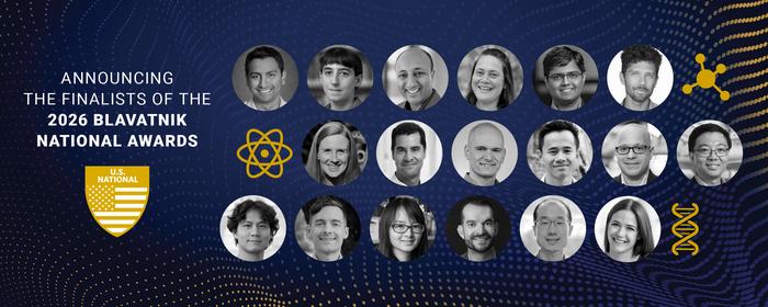 Finalists announced for the 2026 Blavatnik National Awards for Young Scientists
