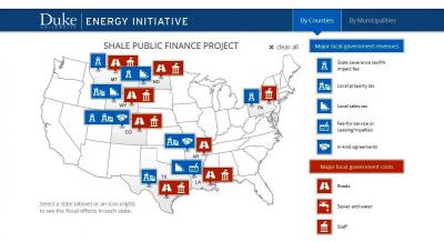 Shale Finance Map