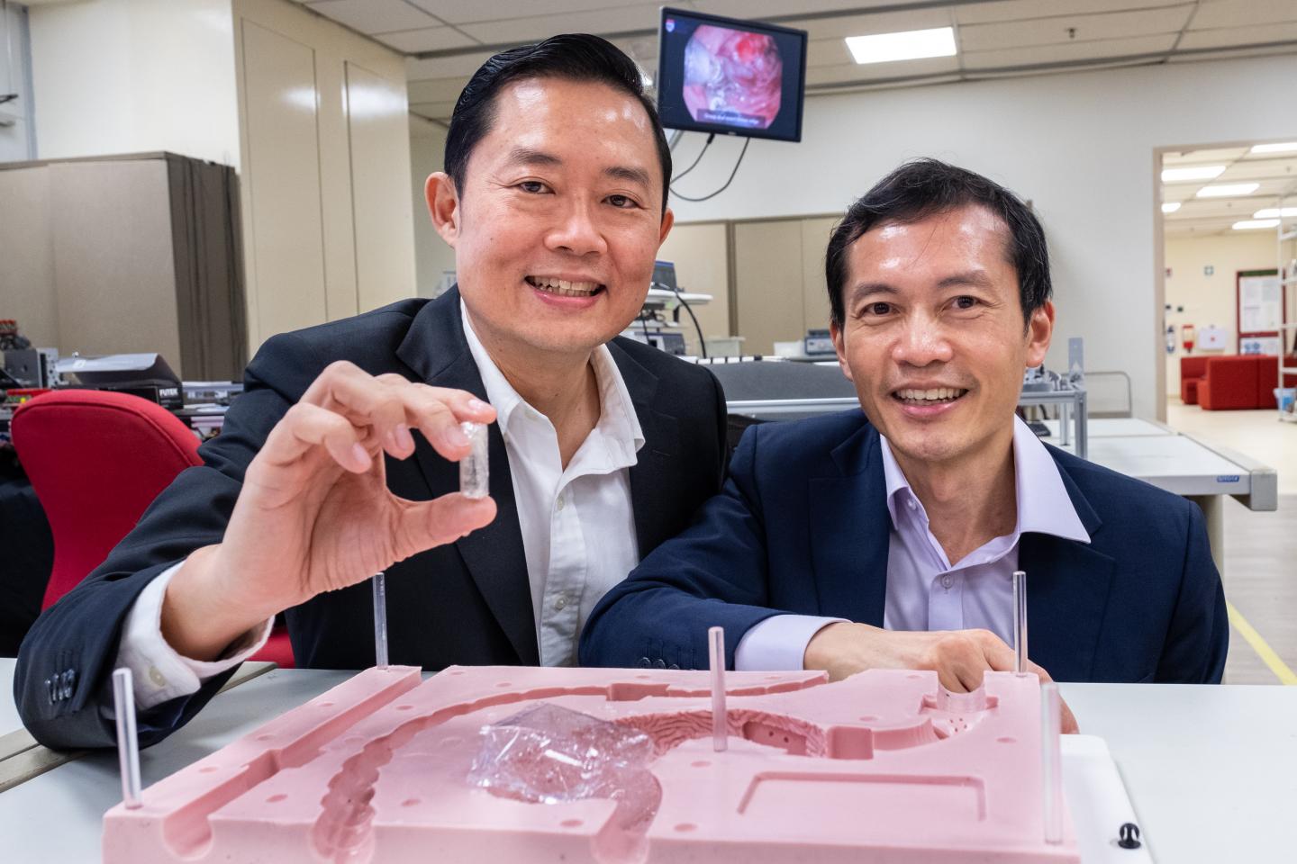 Louis Phee and Lawrence Ho, NTU Singapore