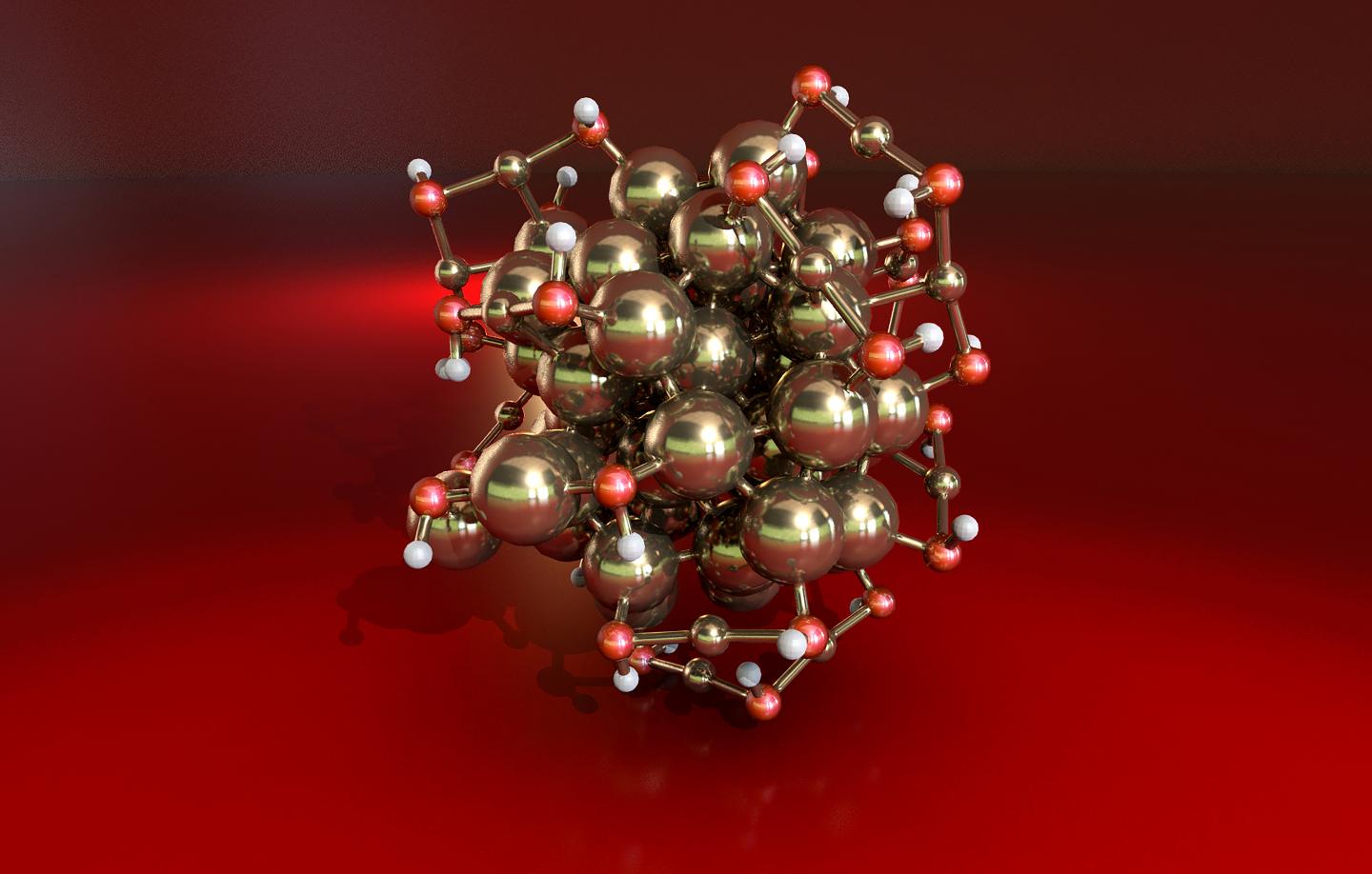 Gold Nanoparticle Shell More Stable Than Previously Thought (1 of 2)