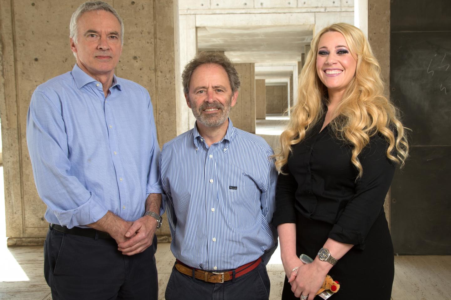 John Thomas, Marc Montminy and Janelle Ayres, Salk Institute