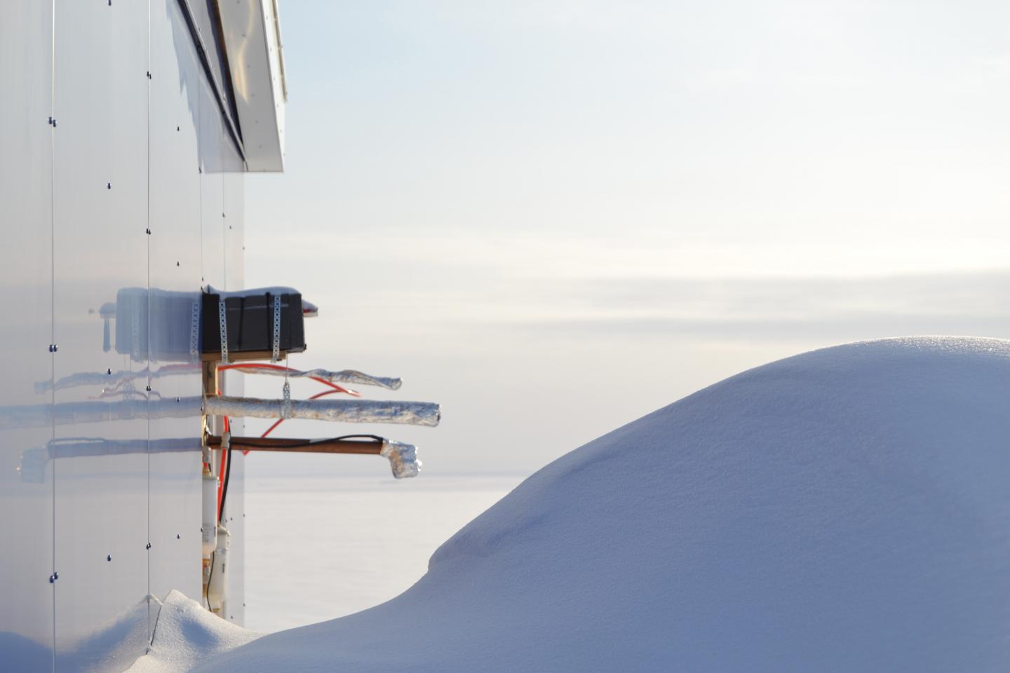 Measurements in Northern Greenland