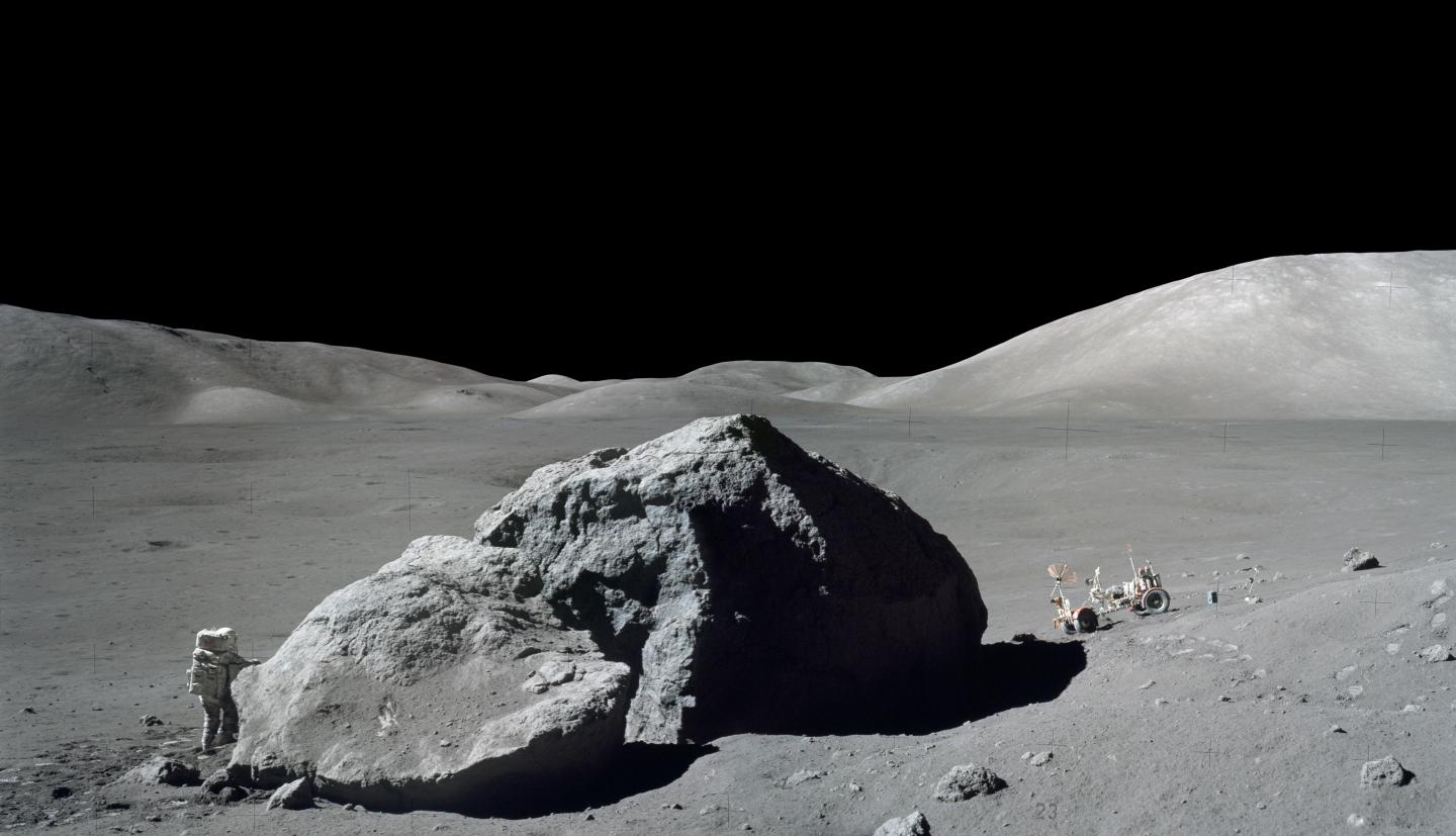 Astronaut on the Moon